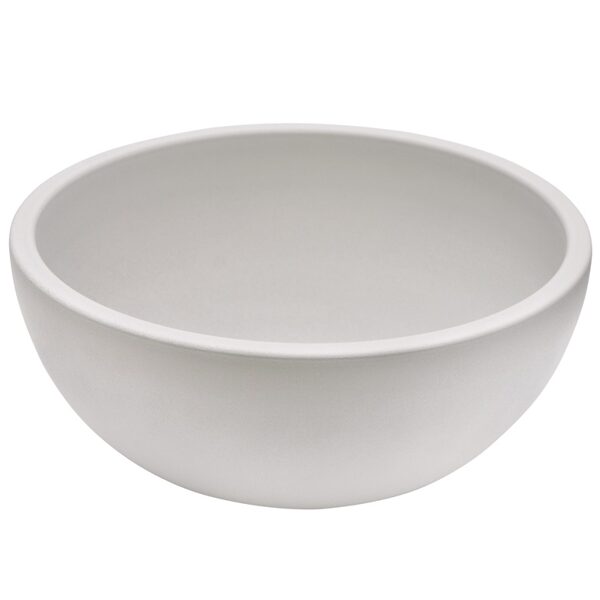 KERAMINIS VAZONAS DOMOLETTI MISA 310. Ø30 CM. BALTAS MATINIS