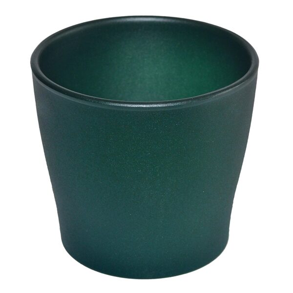 KERAMINIS VAZONAS DOMOLETTI TOSKANIA. ŽALIAS. Ø19 CM