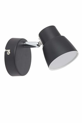 Šviestuvas tvirtinamas Amara G10110/06 LED 1x2.5W juoda/chromas