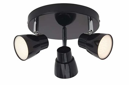 Šviestuvas tvirtinamas Amara G10134/06 LED 3X2.5W juoda/chromas