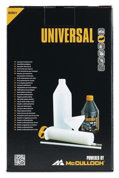 RINKINYS VEJAPJOVĖS EKSPLOATACIJAI UNIVERSAL