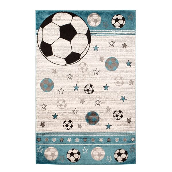 KILIMAS DOMOLETTI KIDS. 230×150 CM. MĖLYNAS. PILKAS