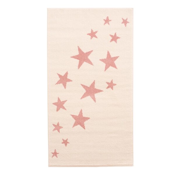 KILIMAS DOMOLETTI KIDS. 150×80 CM. DRAMBLIO KAULO. ROŽINIS