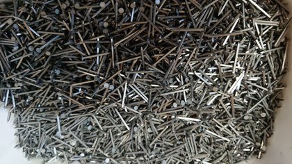 Apdailinės vinys 1,6x25 BLK (1kg)